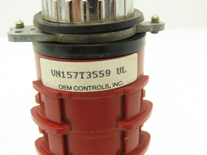 OEM Controls VN157T3559 Selector Switch 4-Position 7-Pole  600V 10A 3Ph 7.5Hp