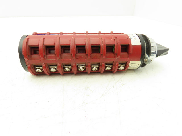 OEM Controls VN157T3559 Selector Switch 4-Position 7-Pole  600V 10A 3Ph 7.5Hp