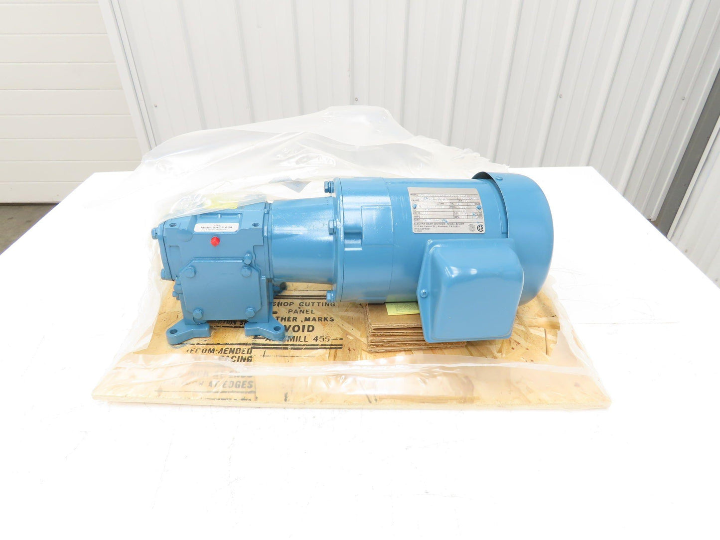 Electra Gear CK50TC-17ALC510LE Gearmotor 10:1 Ratio 173rpm 1/2Hp 480V 3PH 56C RH