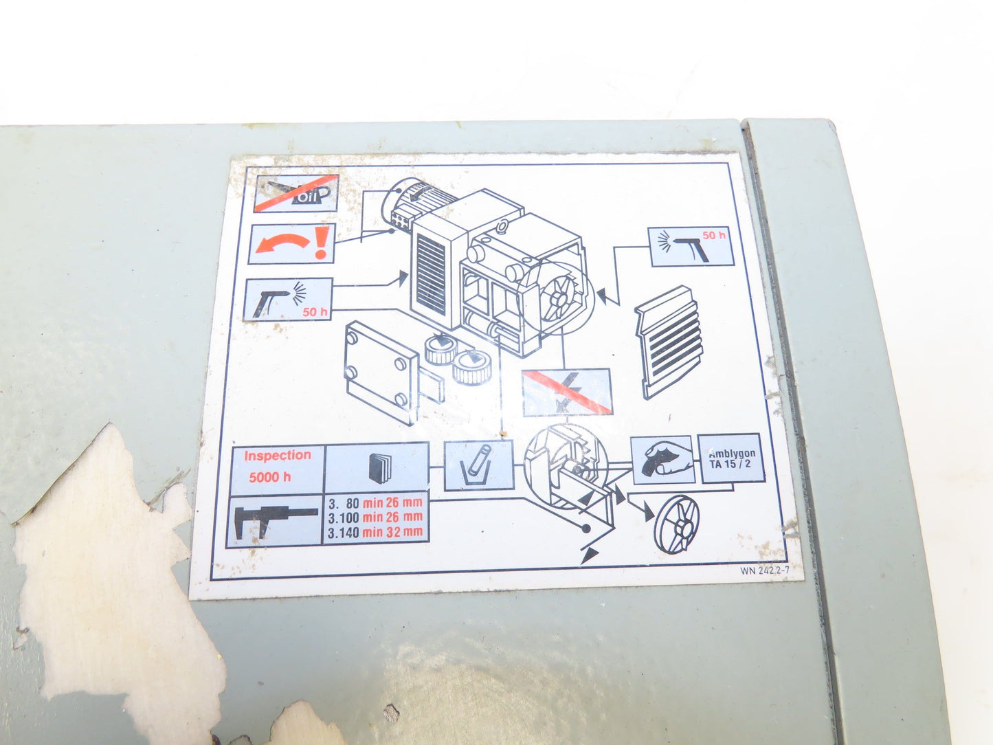 Becker KVT3.60 Oil Less Vacuum Pump 1.8kw 230/480V Vac -900mbar