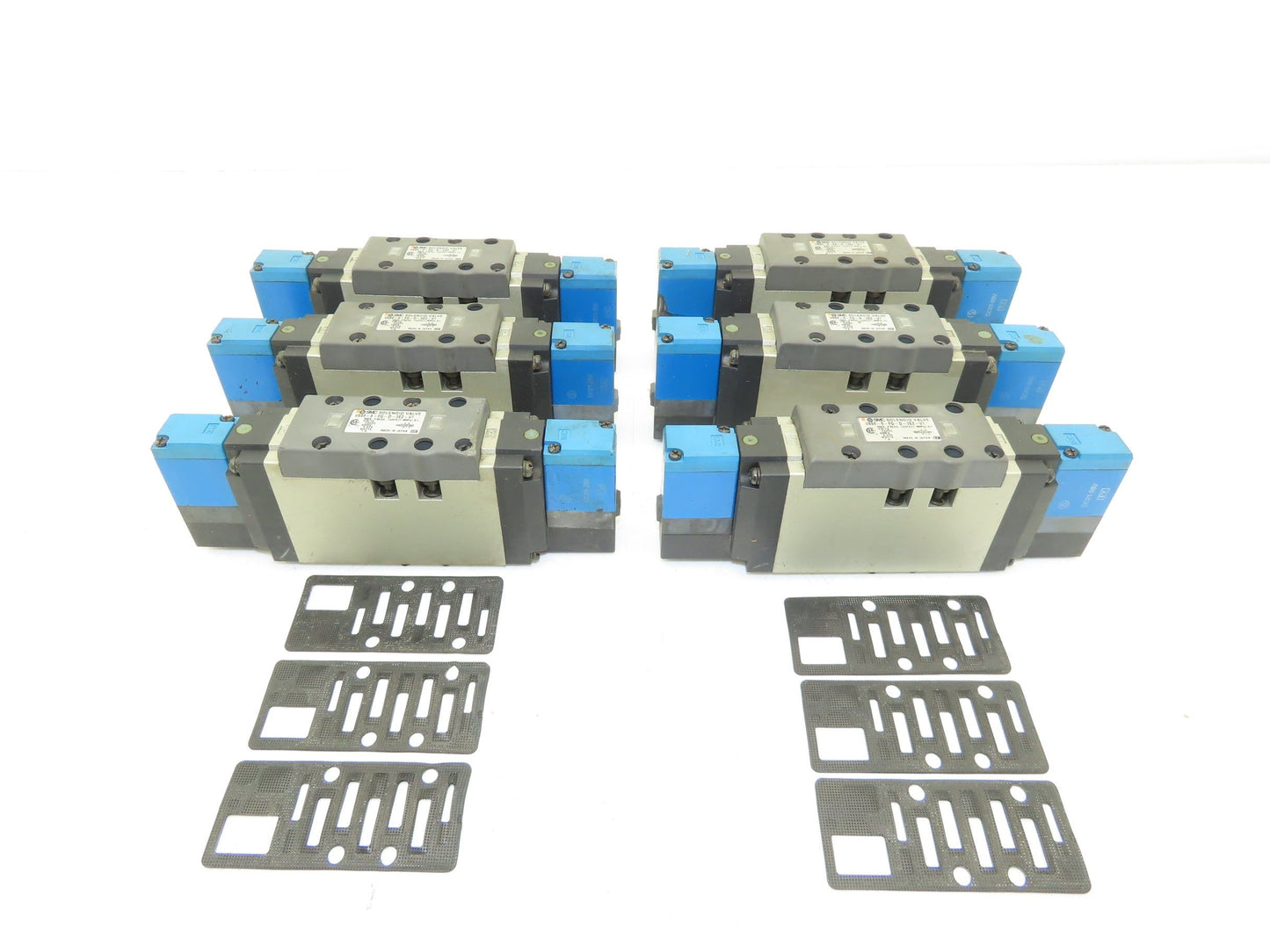 SMC VSS8-6-FG-D-3EZ-V1 Pneumatic Air Solenoid Valve Lot of 6