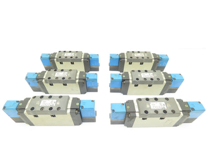 SMC VSS8-6-FG-D-3EZ-V1 Pneumatic Air Solenoid Valve Lot of 6