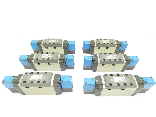 SMC VSS8-6-FG-D-3EZ-V1 Pneumatic Air Solenoid Valve Lot of 6