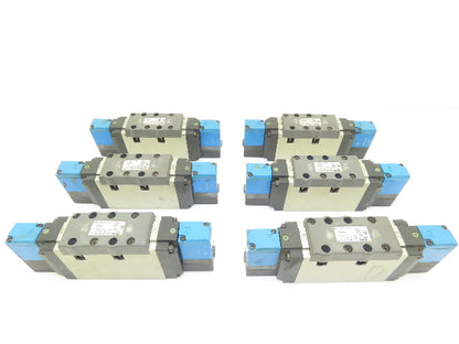 SMC VSS8-6-FG-D-3EZ-V1 Pneumatic Air Solenoid Valve Lot of 6