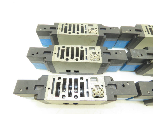 SMC VSS8-6-FG-D-3EZ-V1 Pneumatic Air Solenoid Valve Lot of 6