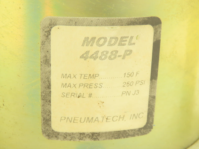 Pneumatech 4488-P Pneumatic Air Automatic Condensate Drain Valve 250psi