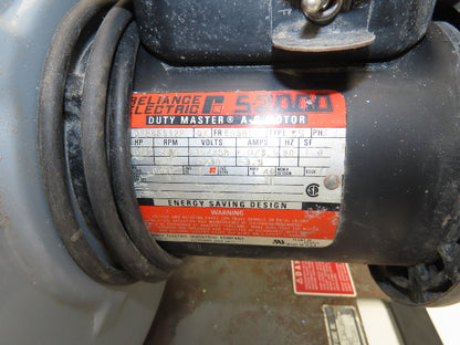 Cincinnati 500S Fume Master 4" Centrifugal Blower 1/2Hp 115V 1Ph 11" Impeller