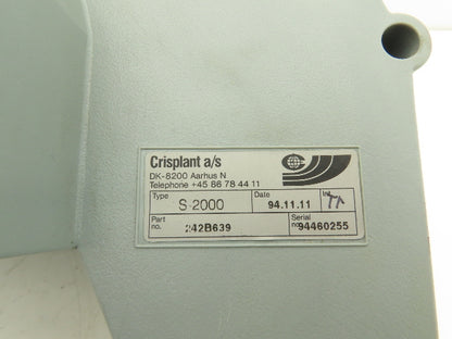 Kosan Crisplant A/S S-2000 Sorter Conveyor Tilt Deck Tray Tipper Gray