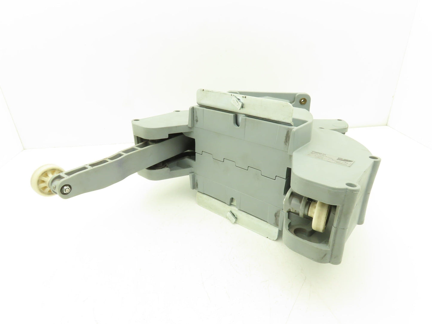 Kosan Crisplant A/S S-2000 Sorter Conveyor Tilt Deck Tray Tipper Gray