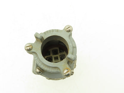 T&B Russell Stoll F26431-78 Plug Disconnect 3P4W 60A 480VAC