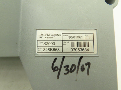 FKI Logistex Crisplant S2000 Sorter Conveyor Tilt Deck Tray Tipper Gray