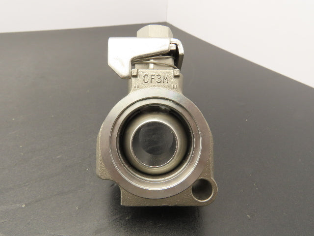 Swagelok CF3M Ball Valve 7/8" 22mm 2200 psi 100°F Stainless Steel