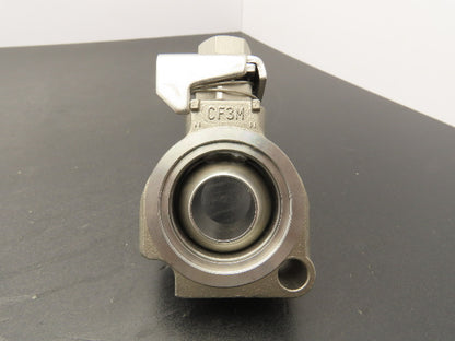 Swagelok CF3M Ball Valve 7/8" 22mm 2200 psi 100°F Stainless Steel