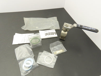 Swagelok CF3M Ball Valve 7/8" 22mm 2200 psi 100°F Stainless Steel