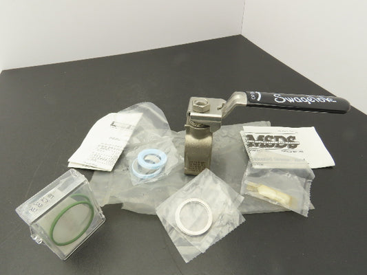 Swagelok CF3M Ball Valve 7/8" 22mm 2200 psi 100°F Stainless Steel