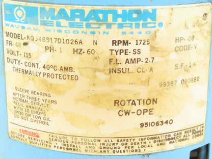 Thrush Co AA-205 Circulator Water Pump 1-1/4" Flanged 115V AA 105