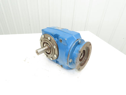 David Brown C062163.WAAR Helical Gearbox 63:1 Ratio 27rpm LH 140TC *Bad Flange*
