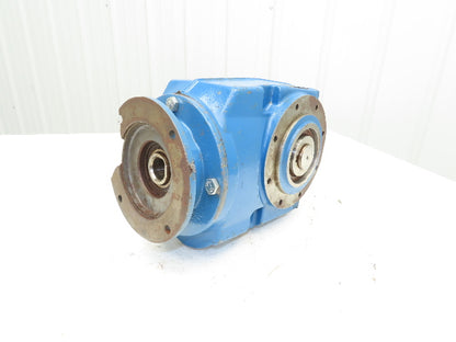 David Brown C062163.WAAR Helical Gearbox 63:1 Ratio 27rpm LH 140TC *Bad Flange*