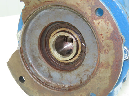 David Brown C062163.WAAR Helical Gearbox 63:1 Ratio 27rpm LH 140TC *Bad Flange*