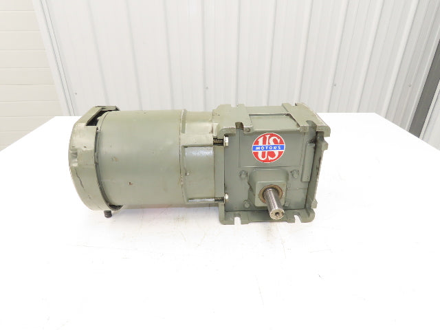 U.S. Electrical Motors TORQube AC Gearmotor 3/4Hp 460V 10:1 Ratio 175rpm RH 56C