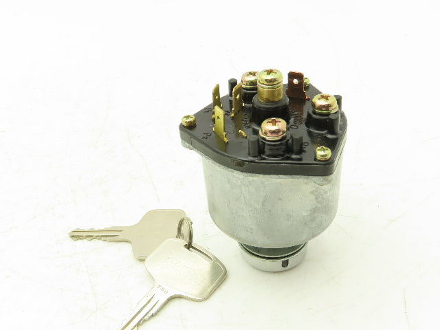 Isuzu General Motors 1-82310008-0 Starter Switch 2-Pos Maint 2-Pos Moment W Key