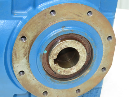 David Brown C062163.WAAR Helical Gearbox 63:1 Reducer 27rpm 140TC Hollow Shaft