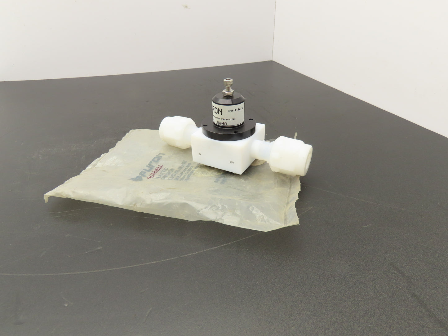 Furon RV6-8FL Pressure Relief Valve Plastic