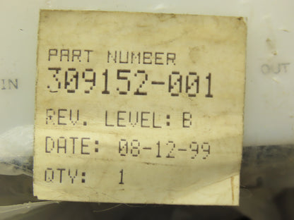 Furon RV6-8FL Pressure Relief Valve Plastic