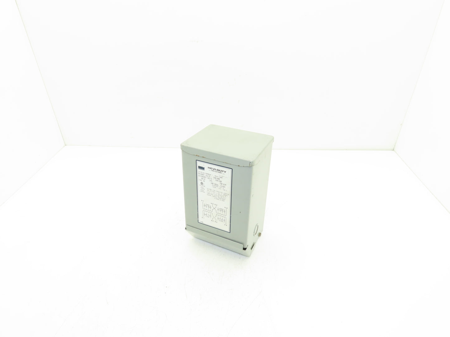 EGS HS1F750B Hevi-Duty Transformer 0.75 KVA 1Ph HV 240/480V LV 120/240V