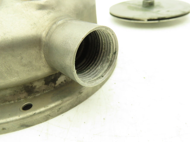 Ebara 251450003 Stainless Water Pump CH5 Impeller 1"x 1.25"NPT 12mm Shaft