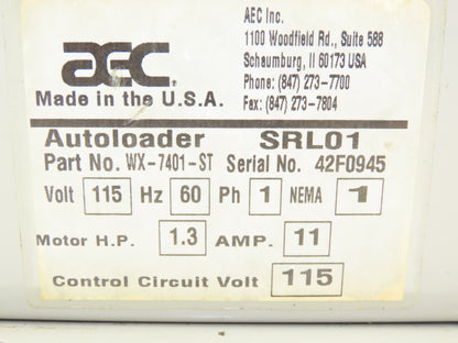 WX-7401-ST Pushbutton Control Station Enclosure On/Off Auto Loader Series one