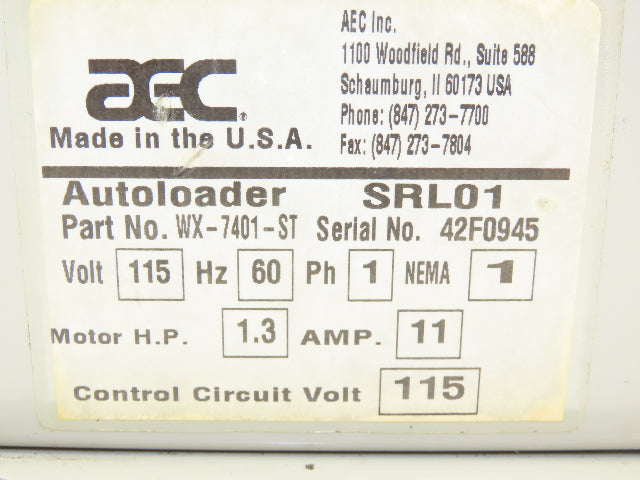 WX-7401-ST Pushbutton Control Station Enclosure On/Off Auto Loader Series one