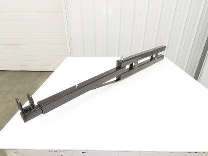 Heavy Duty Loading Dock Light/Fan Mounting Arm Assembly Adjustable 58"-63"