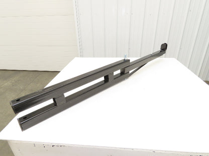 Heavy Duty Loading Dock Light/Fan Mounting Arm Assembly Adjustable 58"-63"