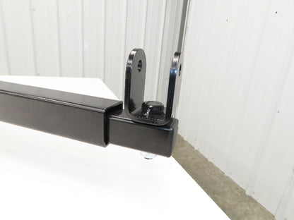 Heavy Duty Loading Dock Light/Fan Mounting Arm Assembly Adjustable 58"-63"