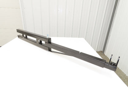 Heavy Duty Loading Dock Light/Fan Mounting Arm Assembly Adjustable 58"-63"