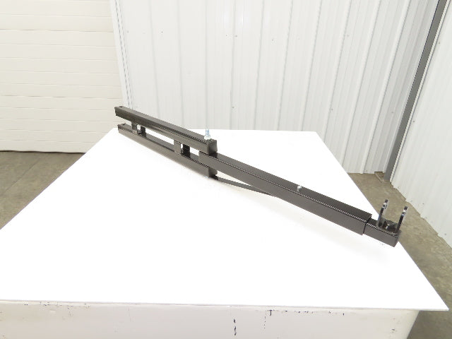 Heavy Duty Loading Dock Light/Fan Mounting Arm Assembly Adjustable 58"-63"