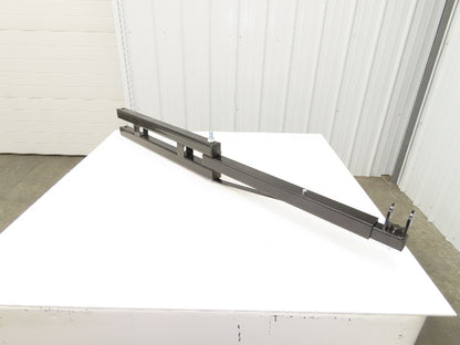 Heavy Duty Loading Dock Light/Fan Mounting Arm Assembly Adjustable 58"-63"