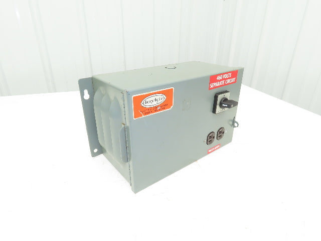 Daykin LIFS-01 Stepdown Power Transformer Disc 2000VA HV 460 LV 115 1PH 17A