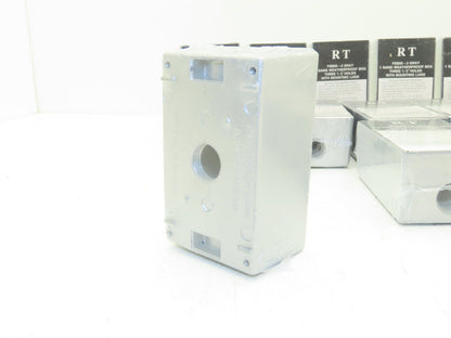 RT FSB50-3 Weatherproof 1-Gang Outlet Box 3-Hole 1/2"NPT  Lot of 20