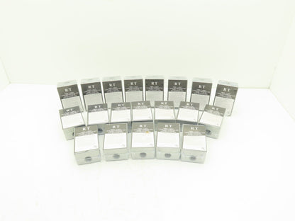 RT FSB50-3 Weatherproof 1-Gang Outlet Box 3-Hole 1/2"NPT  Lot of 20