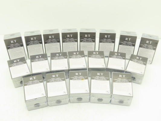 RT FSB50-3 Weatherproof 1-Gang Outlet Box 3-Hole 1/2"NPT  Lot of 20