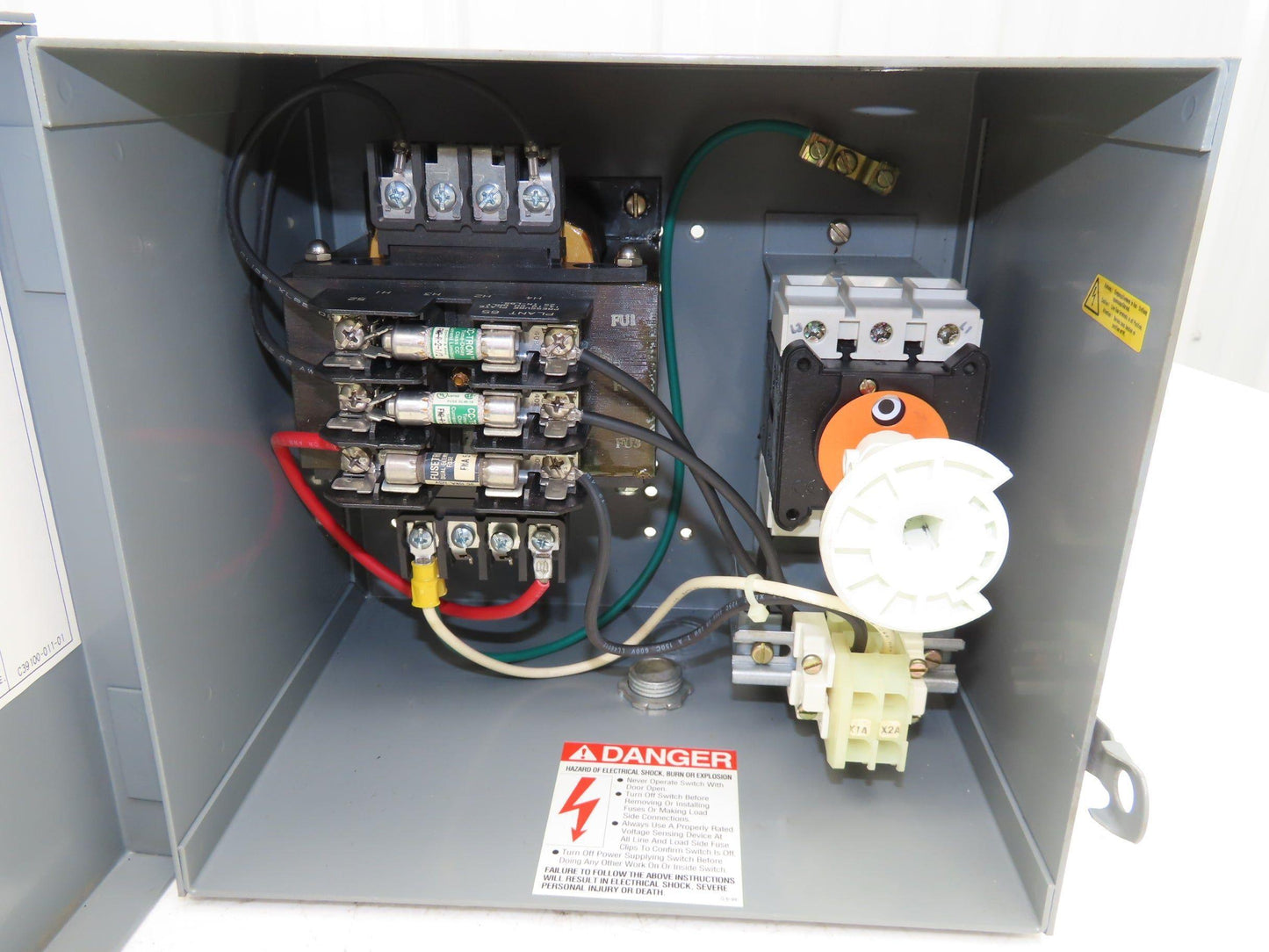 Square D SK500G1 Stepdown Power Transformer Disc 500VA HV 460 LV 115 1PH 4.35A