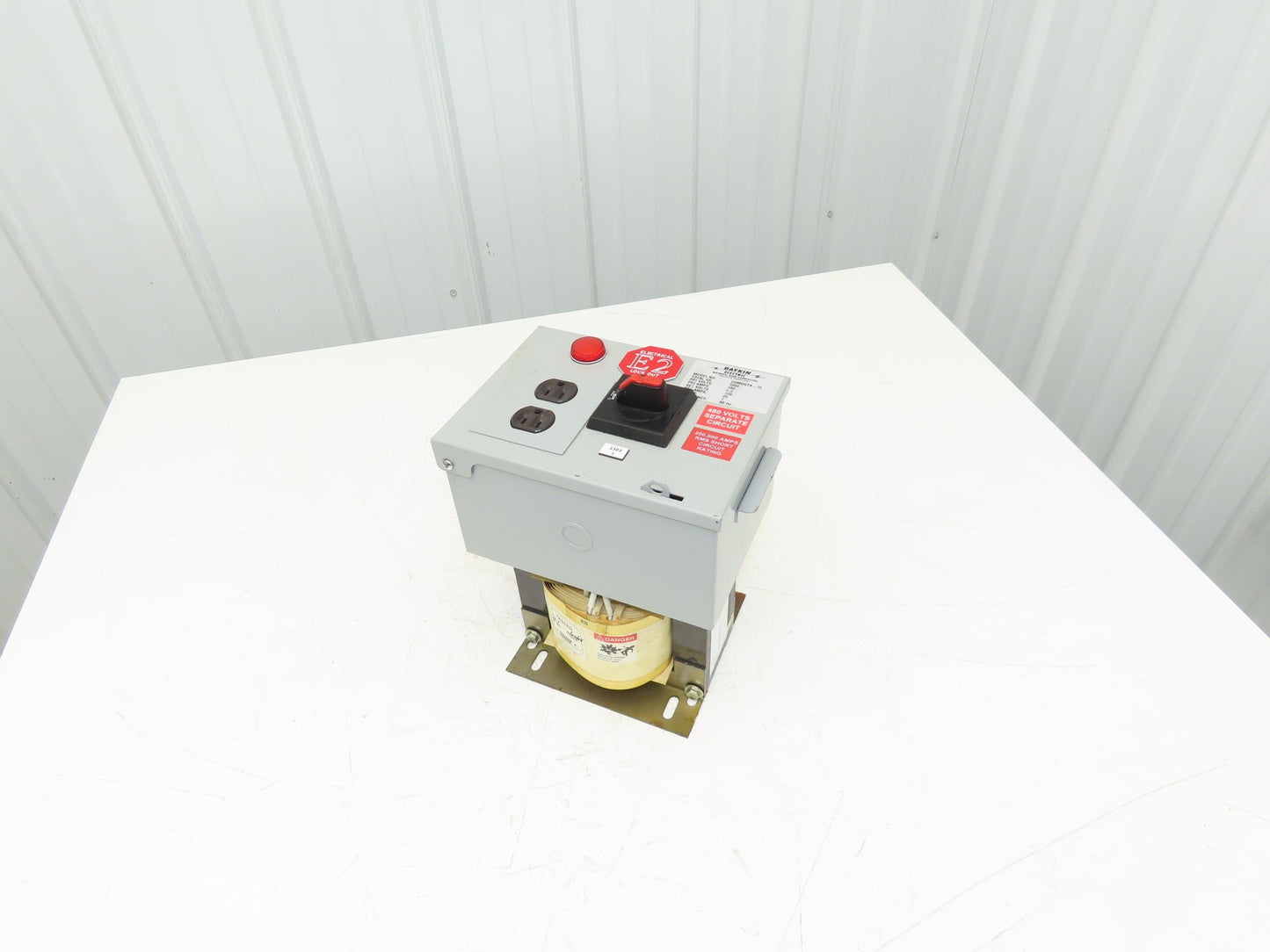 Daykin GOMDGTA-15 Stepdown Power Transformer Disc 3000VA HV 480 LV 120 1PH 25A