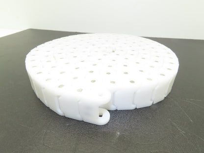 Tsubaki RSP 60P Flat Top Plastic Conveyor Chain White Poly 3/4"Pitch 1.18"W 7'L
