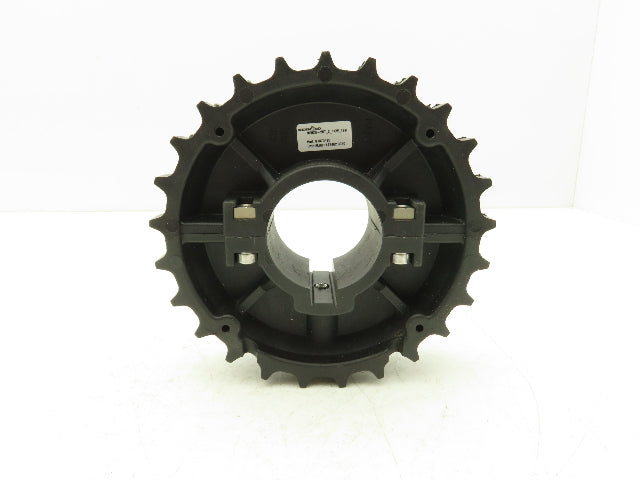 Rexnord NS820-25T-2-1KW-1SS Double Sprocket for TableTop Conveyor Chain 2" Bore