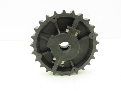 Rexnord NS881-25T-1KW-SS Single Sprocket for TableTop Conveyor Chain 1" Bore
