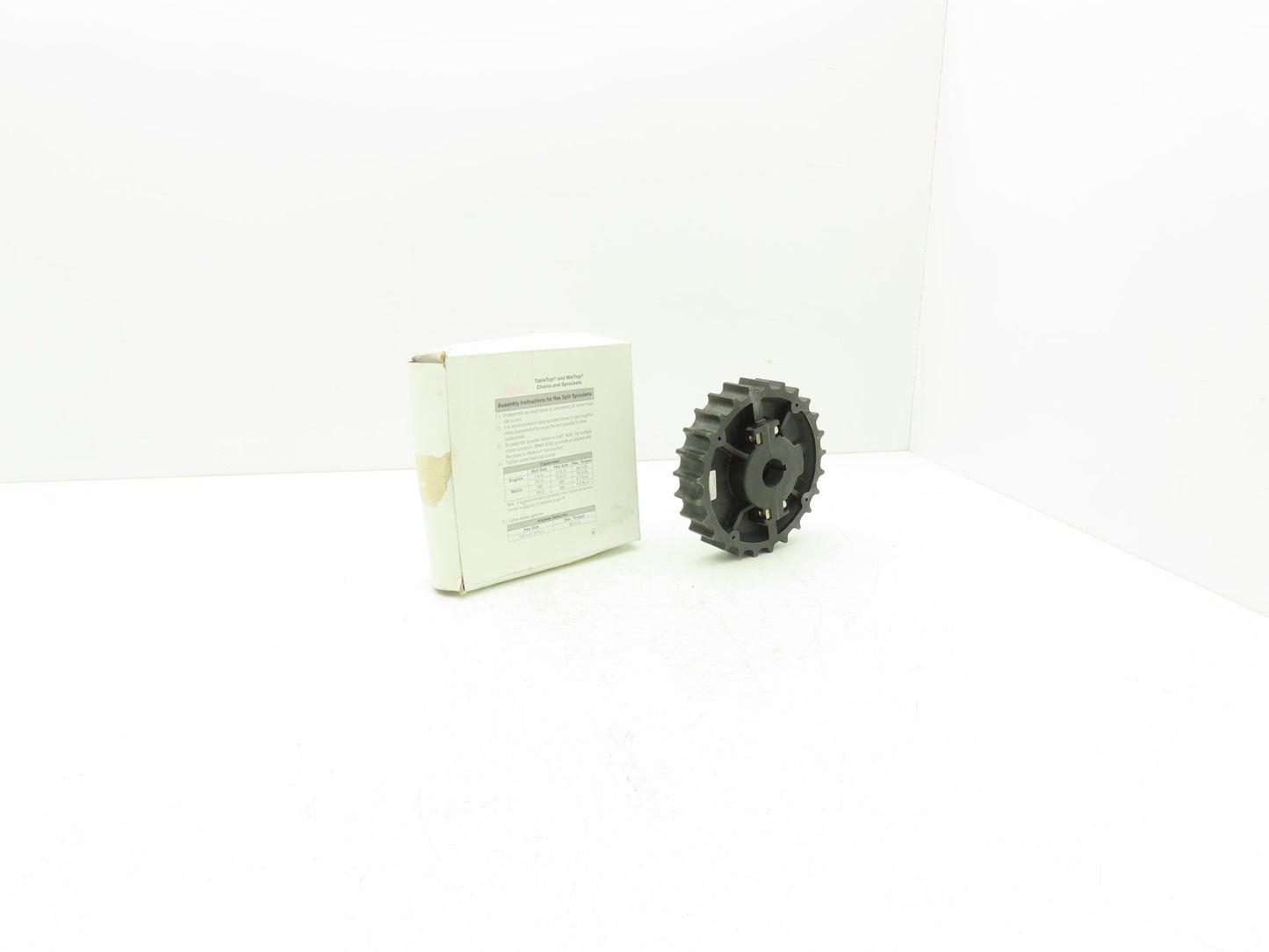 Rexnord NS881-25T-1KW-SS Single Sprocket for TableTop Conveyor Chain 1" Bore