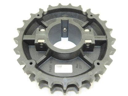 Rexnord NS820-25T-2-KWSS Double Sprocket for TableTop Conveyor Chain 2" Bore