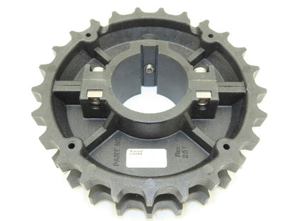 Rexnord NS820-25T-2-KWSS Double Sprocket for TableTop Conveyor Chain 2" Bore